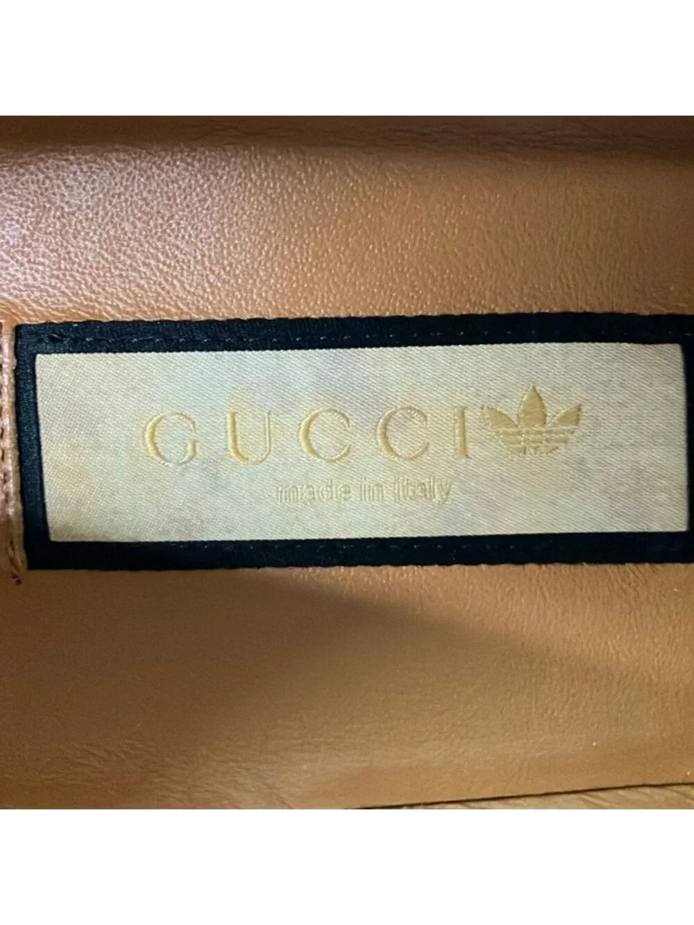 Gucci Loafers 10 3 Stripe Horsebit Ivory Red Multi Leather